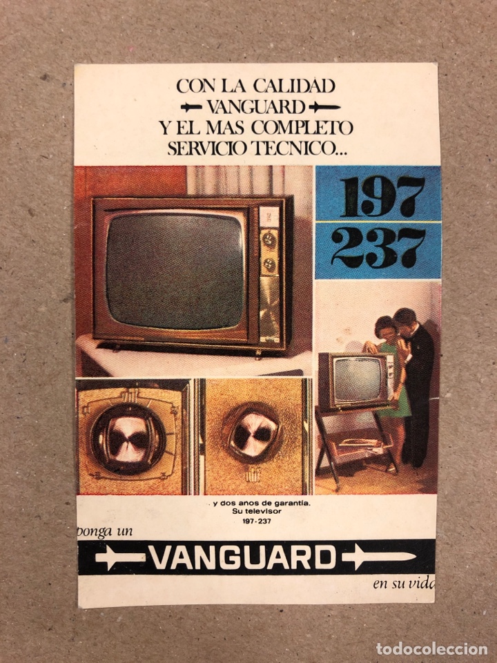 Collezionismo Calendari: VANGUARD EN COMERCIAL BERLANGA HNOS. (PORTUGALETE). CALENDARIO PUBLICITARIO DE 1969