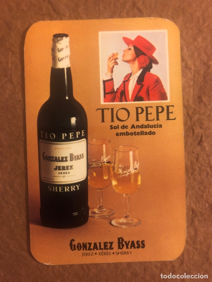 Collezionismo Calendari: T&Iacute;O PEPE, GONZ&Aacute;LEZ BYASS (J&Eacute;REZ). CALENDARIO PUBLICITARIO DEL A&Ntilde;O 1973/74. 6,7 x 9,7 Cms.