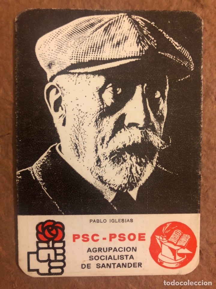Sammeln von Kalendern: PSC-PSOE (AGRUPACI&Oacute;N SOCIALISTA DE SANTANDER). CALENDARIO POL&Iacute;TICO DEL A&Ntilde;O 1984. PABLO IGLESIAS