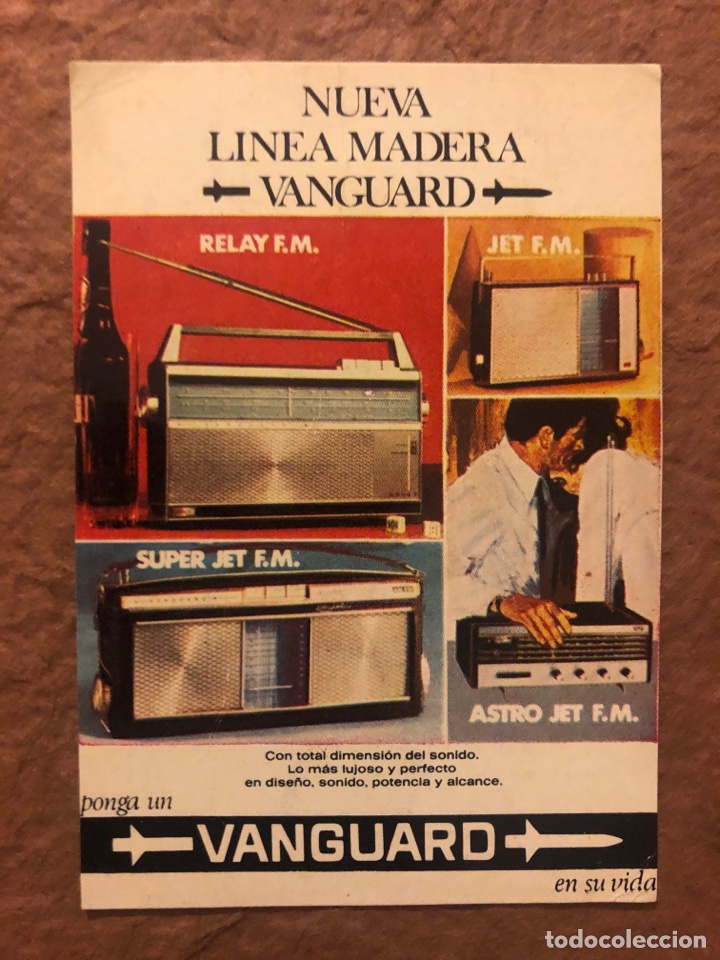 Sammeln von Kalendern: VANGUARD EN COMERCIAL BERLANGA HNOS. (PORTUGALETE). CALENDARIO PUBLICITARIO DE 1969.