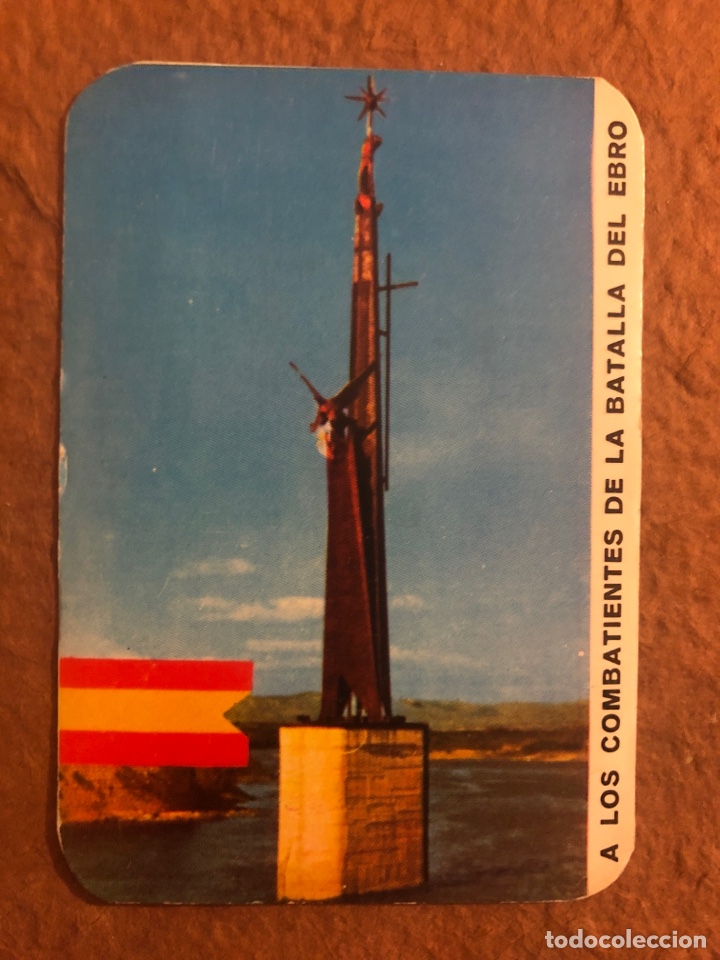 Sammeln von Kalendern: A LOS COMBATIENTES DE LA BATALLA DEL EBRO. CALENDARIO DEL A&Ntilde;O 1979. 7 x 10 Cms.