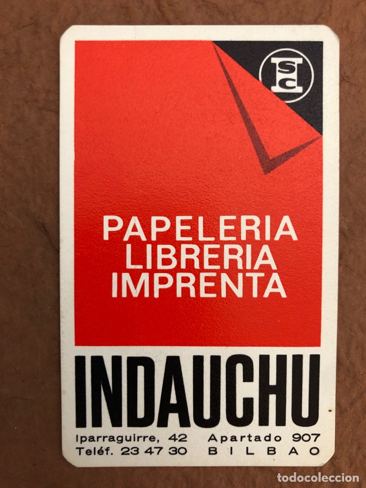 Sammeln von Kalendern: PAPELER&Iacute;A LIBRER&Iacute;A IMPRENTA &lsquo;INDAUCHU&rsquo; (BILBAO). CALENDARIO PUBLICITARIO DEL A&Ntilde;O 1969.