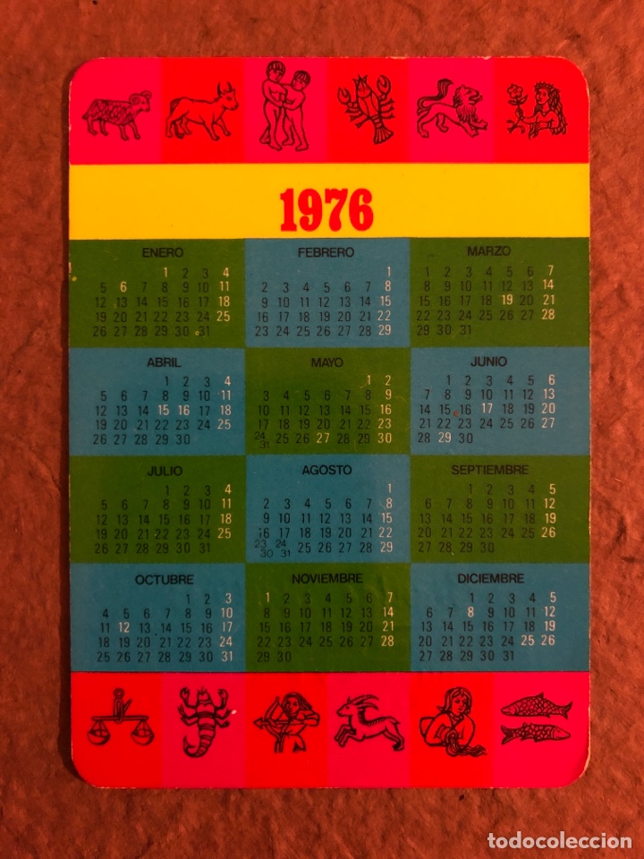 Sammeln von Kalendern: GRANJAS MART&Iacute;NEZ, HUEVOS Y POLLOS (BASAURI). CALENDARIO PUBLICITARIO DEL A&Ntilde;O 1976.