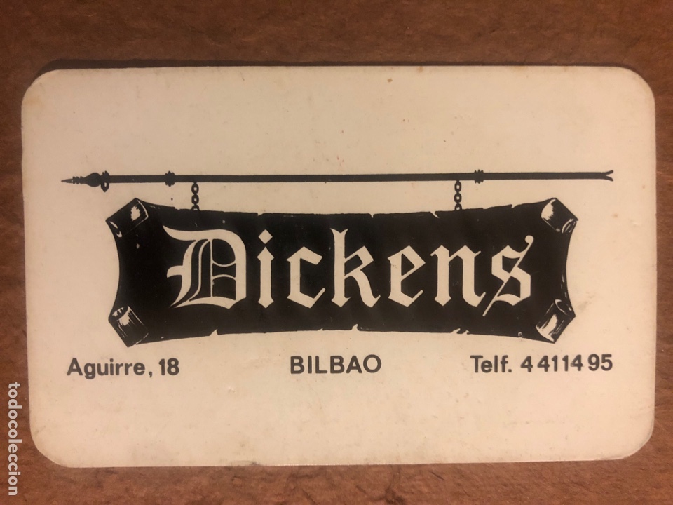 Collectionnisme Calendriers: DICKENS (BILBAO). CALENDARIO PUBLICITARIO DEL A&Ntilde;O 1976. 6,4 x 10,2 Cms.