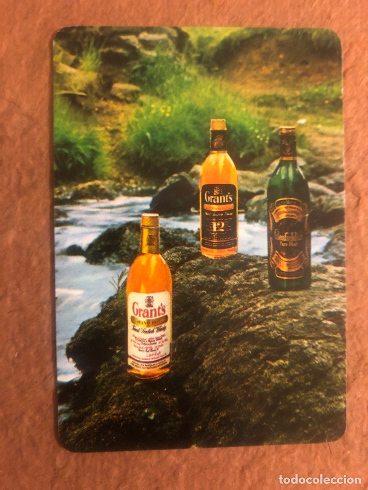 Coleccionismo calendarios: GRANT&rsquo;S SCOTCH WHISKY. CALENDARIO PUBLICITARIO DEL A&Ntilde;O 1972. 6 x 8,7 Cms.