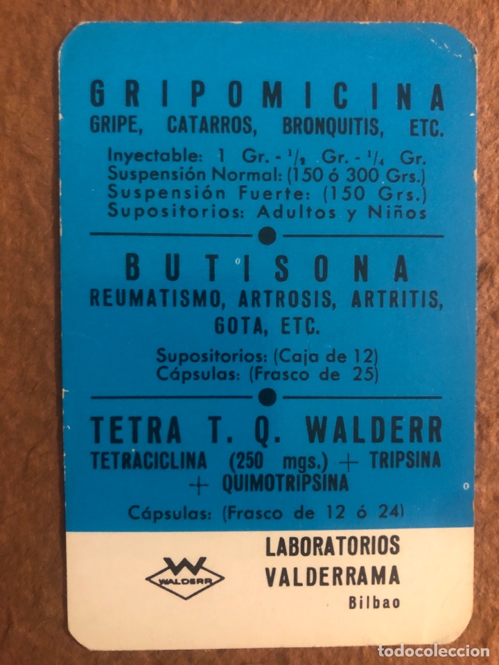 Coleccionismo calendarios: LABORATORIOS VALDERRAMA. CALENDARIO PUBLICITARIO DEL A&Ntilde;O 1970. 6 x 9 Cms.