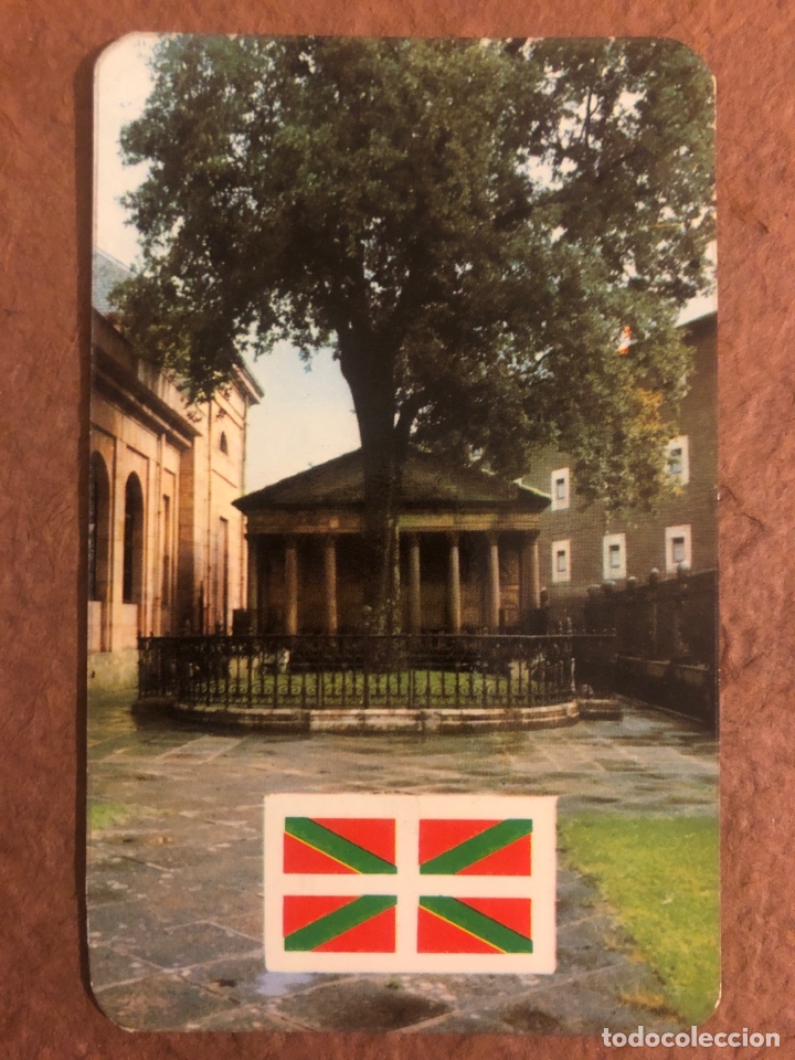 Coleccionismo calendarios: &Aacute;RBOL DE GERNIKA E IKURRI&Ntilde;A. CALENDARIO DEL A&Ntilde;O 1980. 6 x 9,7 Cms.