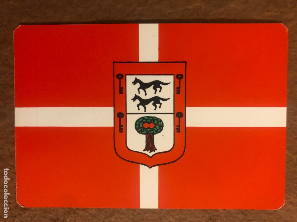 Coleccionismo calendarios: ESCUDO ANTEIGLESIA DE DEUSTO. CALENDARIO PUBLICITARIO DE 1984. ATXURI BAR, GORA DEUSTO ERREPUBLIKA!