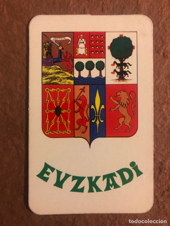 Sammeln von Kalendern: ESCUDO EUSKAL HERRIA. CALENDARIO PUBLICITARIO DE 1978. PUBLI: CAFETER&Iacute;A GOIZEKO IZARRA (BILBAO)