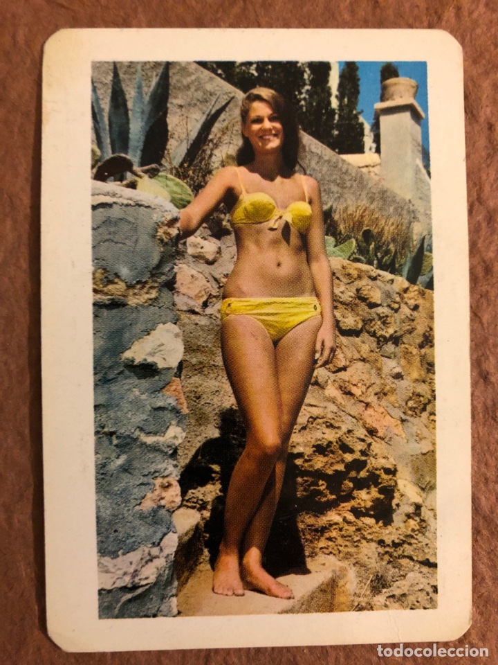 Coleccionismo calendarios: TARRUELLA TV (LUGO). CALENDARIO PUBLICITARIO DEL A&Ntilde;O 1972. CHICA BIKINI. 6,5 x 9,5 Cms.