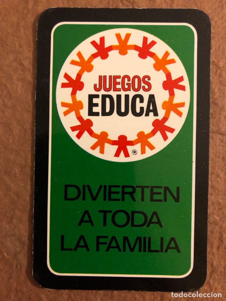 Collezionismo Calendari: JUEGOS EDUCA (SABADELL). CALENDARIO PUBLICITARIO DEL A&Ntilde;O 1971. 6,2 x 10,2 Cms.
