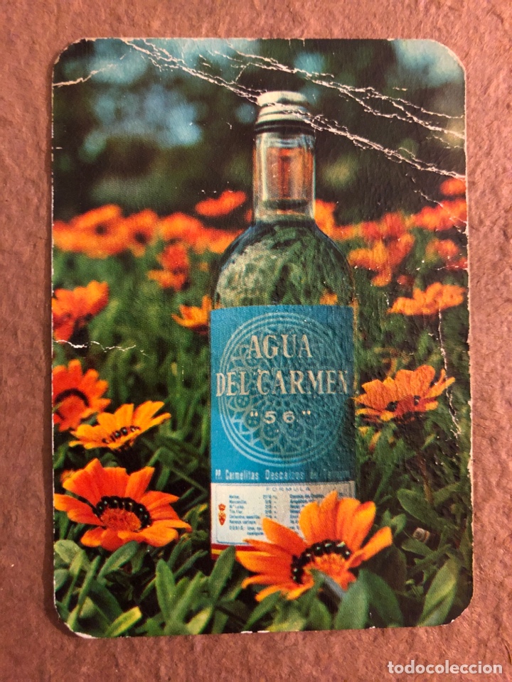 Collezionismo Calendari: LABORATORIOS AGUA DEL CARMEN. CALENDARIO PUBLICITARIO DEL A&Ntilde;O 1971. 6,7 x 9,7 Cms.