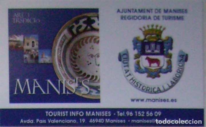 Collezionismo Calendari: CALENDARIO AYTO. MANISES 2008