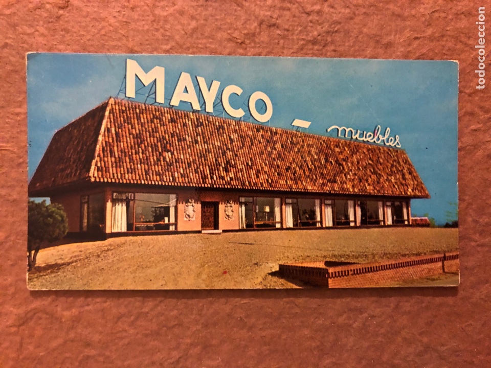 Collezionismo Calendari: MUEBLES MAYCO (MADRID). CALENDARIO PUBLICITARIO DEL A&Ntilde;O 1972. 6 x 11,2 Cms.