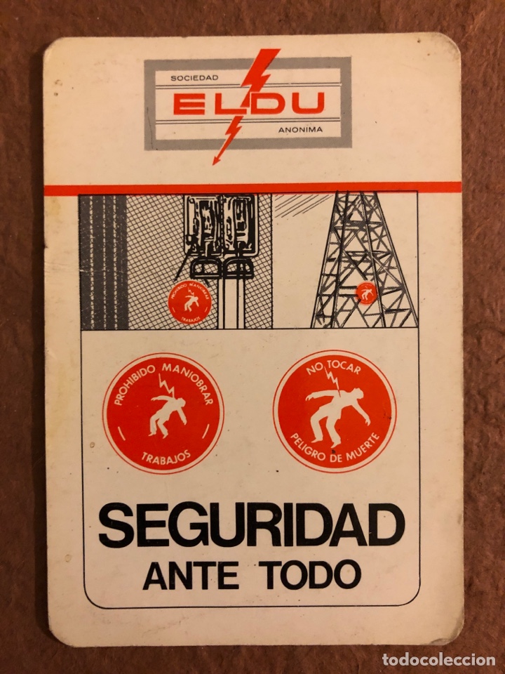Sammeln von Kalendern: PROYECTOS Y MONTAJES EL&Eacute;CTRICOS ELDU S.A.. CALENDARIO PUBLICITARIO DEL A&Ntilde;O 1970. 7,5 x 11 Cms.
