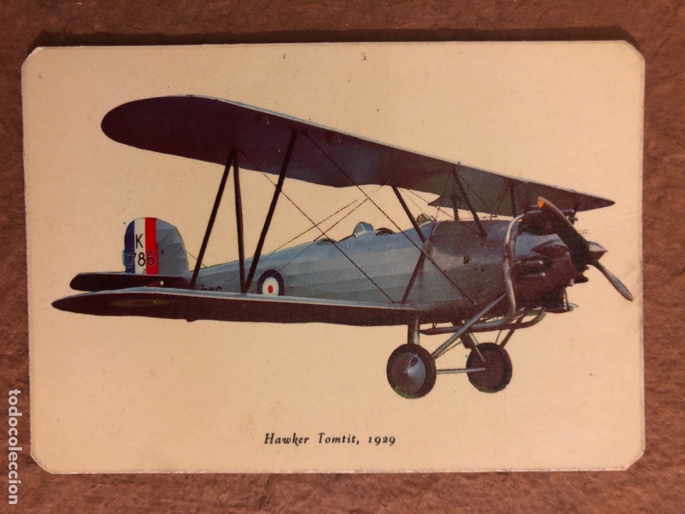 Collezionismo Calendari: HAWKER TOMTIT (1929). CALENDARIO PUBLICITARIO DEL A&Ntilde;O 1975. PUBLI: SONI-AUTO (M&Aacute;LAGA).
