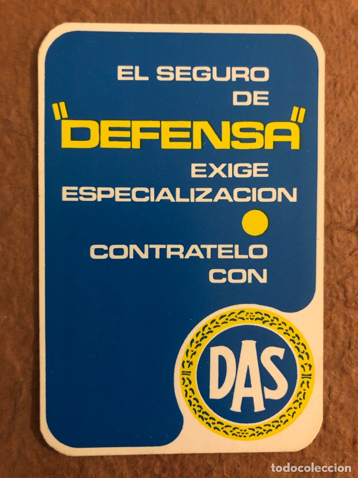 Collectionnisme Calendriers: SEGUROS DAS (BARCELONA). CALENDARIO PUBLICITARIO DEL A&Ntilde;O 1975. 6 x 9 Cms.