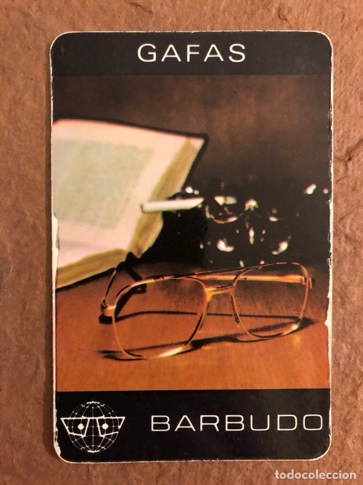 Sammeln von Kalendern: GAFAS BARBUDO. CALENDARIO PUBLICITARIO DEL A&Ntilde;O 1981. 6,2 x 9,5 Cms.