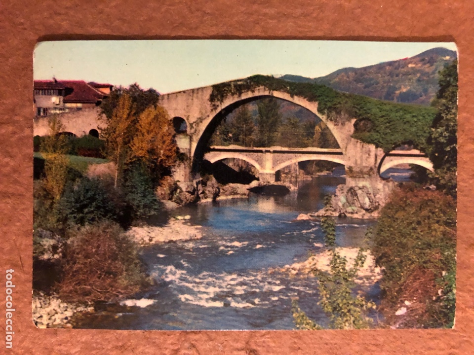 Sammeln von Kalendern: PUENTE ROMANO DE CANGAS DE ONIS. CALENDARIO PUBLICITARIO DE 1970. NOBEL LIBRER&Iacute;A PAPELER&Iacute;A (BILBAO).