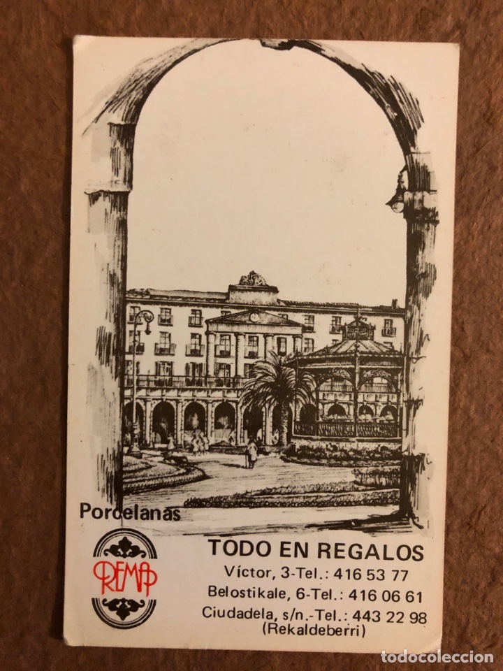 Sammeln von Kalendern: PORCELANAS REMAP (BILBAO). CALENDARIO PUBLICITARIO DEL A&Ntilde;O 1983. 6,5 x 10,2 Cms.