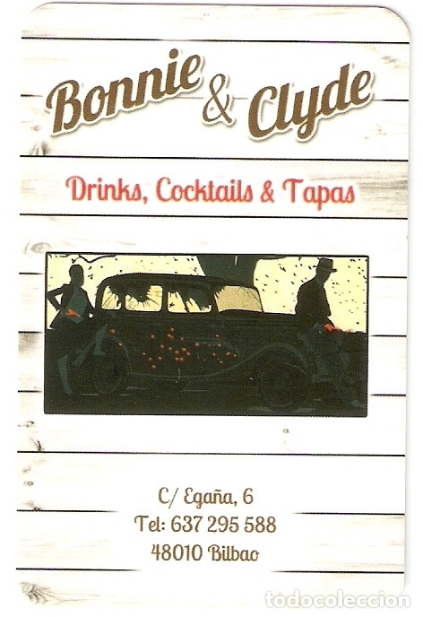 Collectables Calendars: CALENDARIO BONNIE & CLYDE 2018