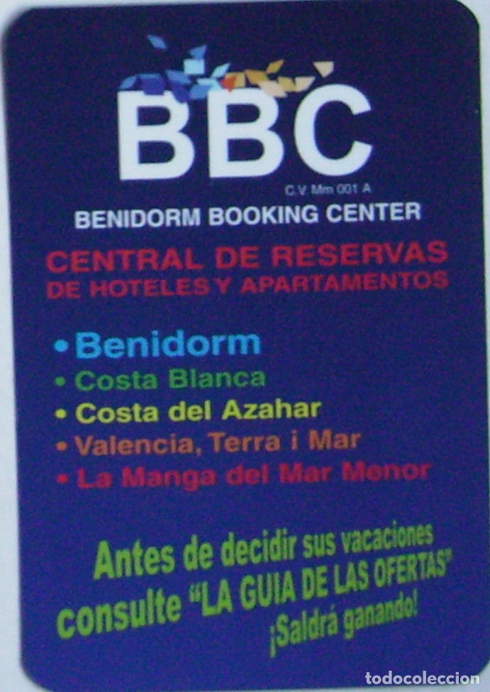 Collectables Calendars: CALENDARIO BENIDORM BOOKING CENTER 2005