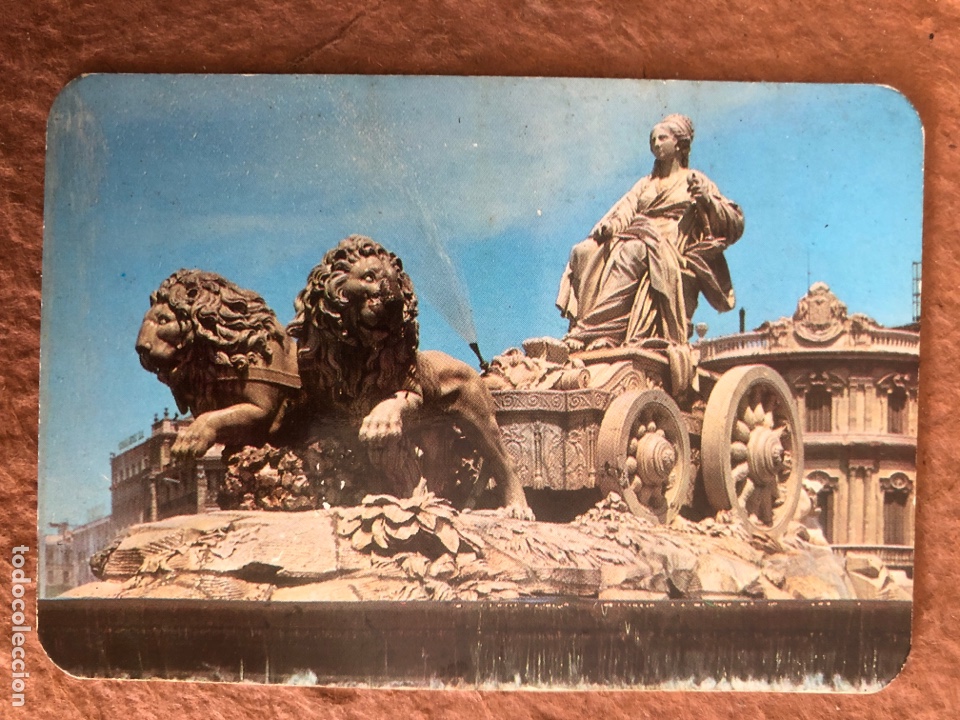 Sammeln von Kalendern: FUENTE DE CIBELES (MADRID). CALENDARIO PUBLICITARIO DE 1972. AERPONS MERCANC&Iacute;AS V&Iacute;A A&Eacute;REA