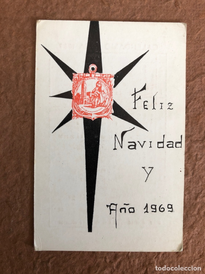 Sammeln von Kalendern: FELIZ NAVIDAD Y A&Ntilde;O 1968. CALENDARIO DEL A&Ntilde;O 1968. SIN PUBLICIDAD. 6,4 x 9,8 Cms.