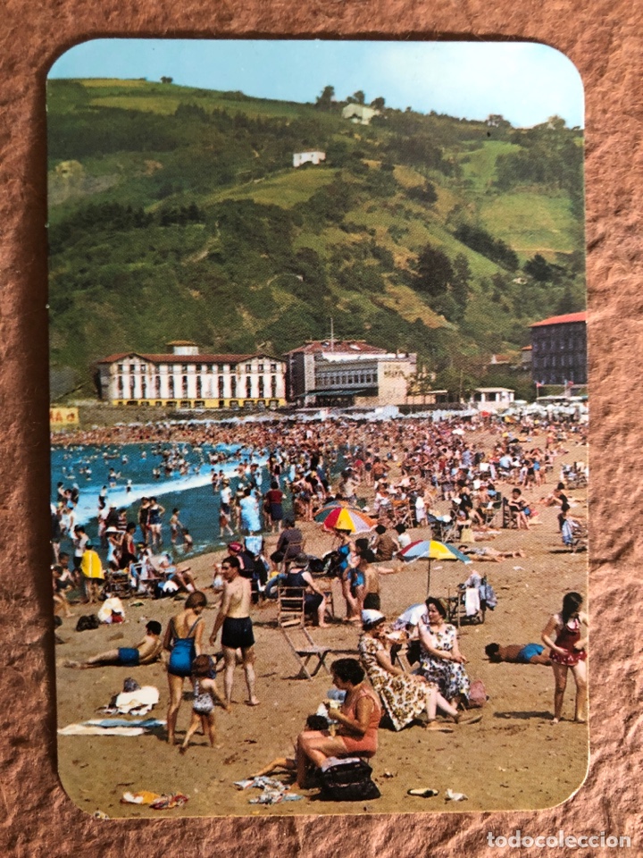 Sammeln von Kalendern: N&deg; 2 PLAYA DE DEVA (GUIP&Uacute;ZCOA). CALENDARIO DEL A&Ntilde;O 1975. SIN PUBLICIDAD.
