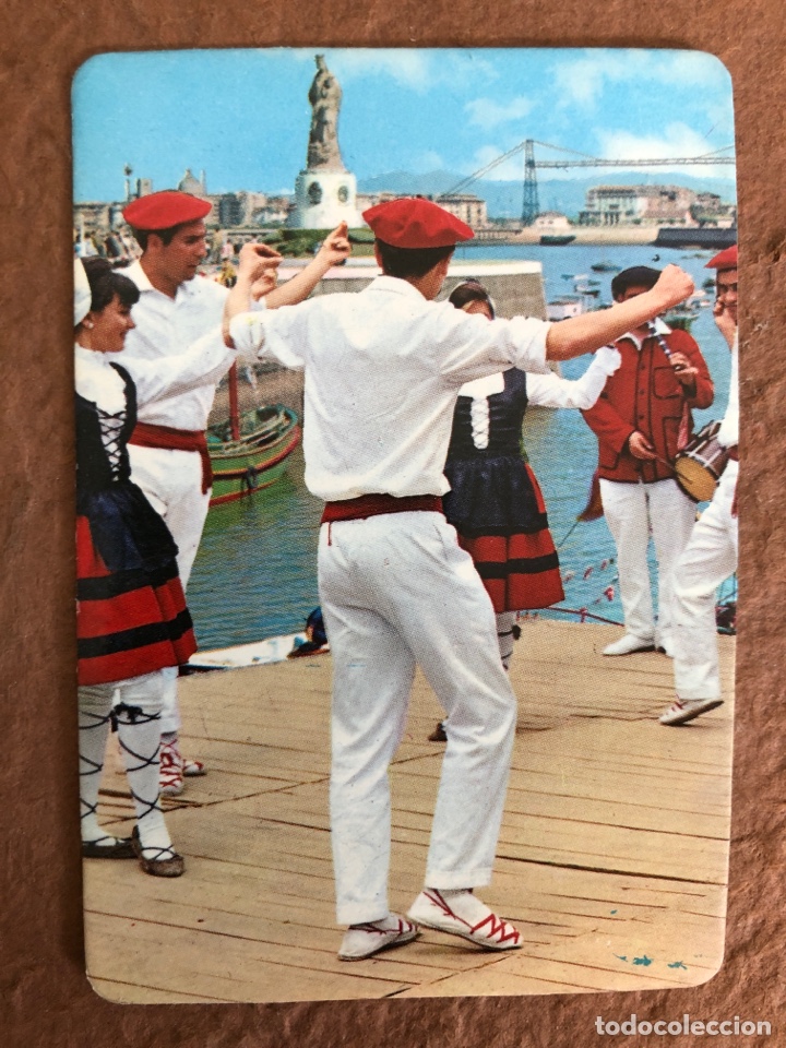 Collectables Calendars: N&deg; 2 BILBAO: FOLKLORE VASCO. CALENDARIO DEL A&Ntilde;O 1981. SIN PUBLICIDAD. 6,6 x 9,6 Cms.