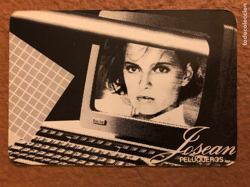 Collectables Calendars: JOSEAN PELUQUEROS (PAMPLONA). CALENDARIO PUBLICITARIO DEL A&Ntilde;O 1985. 7,1 x 10,4 Cms.