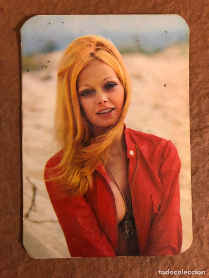 Collectables Calendars: BAR RESTAURANTE CURRO (ZAMORA). CALENDARIO PUBLICITARIO DEL A&Ntilde;O 1974. CHICA. 6,7 x 9,7 Cms.