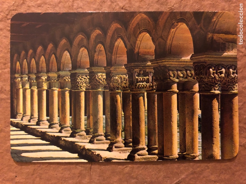 Collezionismo Calendari: N&deg; 9 SANTILLANA: COLEGIATA, CLAUSTRO. CALENDARIO DEL A&Ntilde;O 1972. SIN PUBLICIDAD. 6,5 x 9,8 Cms.