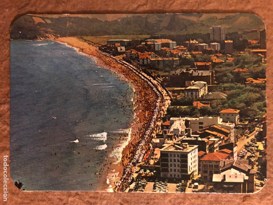 Collezionismo Calendari: N&deg; 3 ZARAUZ (GUIP&Uacute;ZCOA): PLAYA. CALENDARIO DEL A&Ntilde;O 1974. SIN PUBLICIDAD. 6,7 x 9,7 Cms.