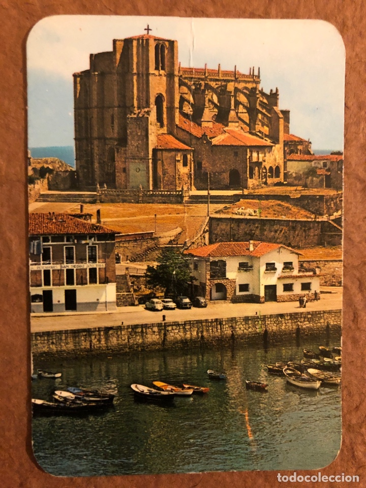 Collezionismo Calendari: N&deg; 18 CASTRO URDIALES: PUERTO. CALENDARIO DEL A&Ntilde;O 1975. SIN PUBLICIDAD. 6,8 x 9,8 Cms.