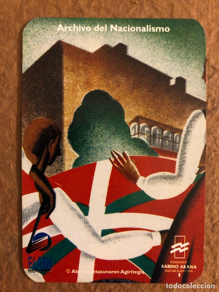 Sammeln von Kalendern: CARTEL ANUNCIADOR DEL 1&ordm; ABERRI EGUNA DE 1932. CALENDARIO DE 2002 DE LA FUNDACI&Oacute;N SABINO ARANA