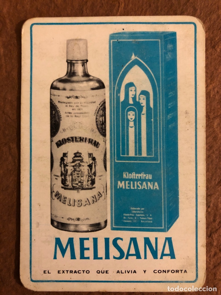 Collezionismo Calendari: MELISANA. CALENDARIO PUBLICITARIO DEL A&Ntilde;O 1965. 6,5 x 9,5 Cms.