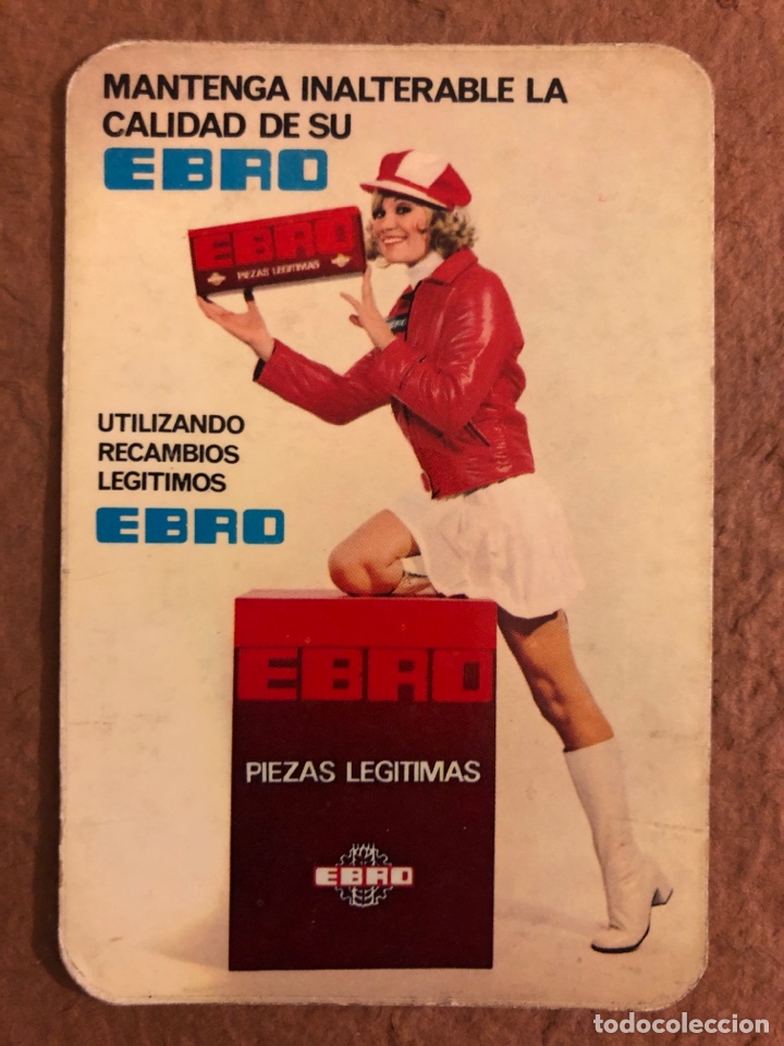 Coleccionismo calendarios: RECAMBIOS EBRO. CALENDARIO PUBLICITARIO DEL A&Ntilde;O 1970. MOTOR IB&Eacute;RICA S.A. (BARCELONA).