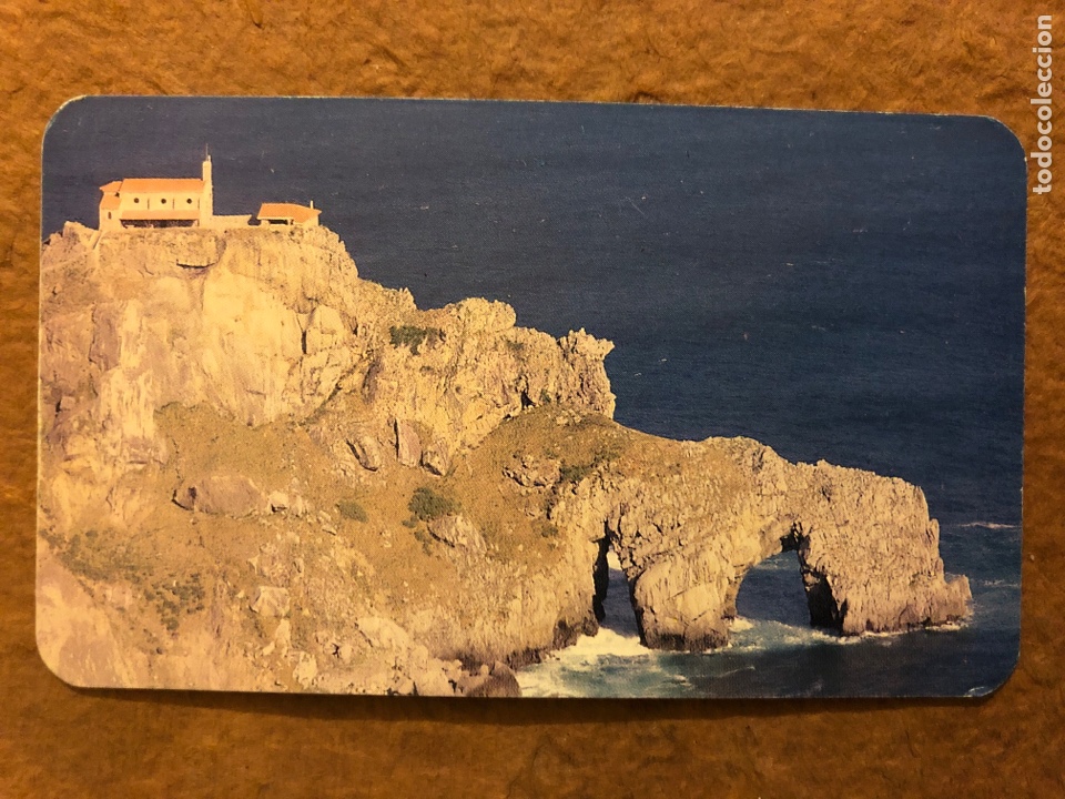Collezionismo Calendari: SAN JUAN DE GAZTELUGATXE. CALENDARIO PUBLICITARIO DE 1990. GR&Aacute;FICAS INDAUCHU (BILBAO).