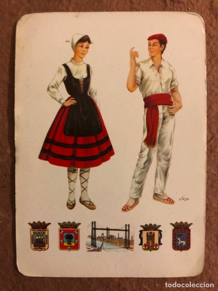 Collezionismo Calendari: DANTZARIS. CALENDARIO PUBLICITARIO DE 1975. MUEBLES CASA DE LUIS (BILBAO). 7,2 x 10,3 Cms.