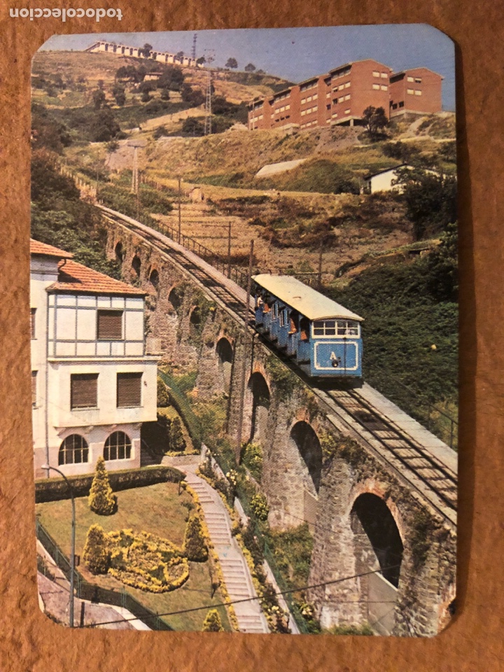 Sammeln von Kalendern: FUNICULAR DE ARTXANDA (BILBAO). CALENDARIO PUBLICITARIO DE 1984. CAFETER&Iacute;A AMAIUR (MUSQUES).