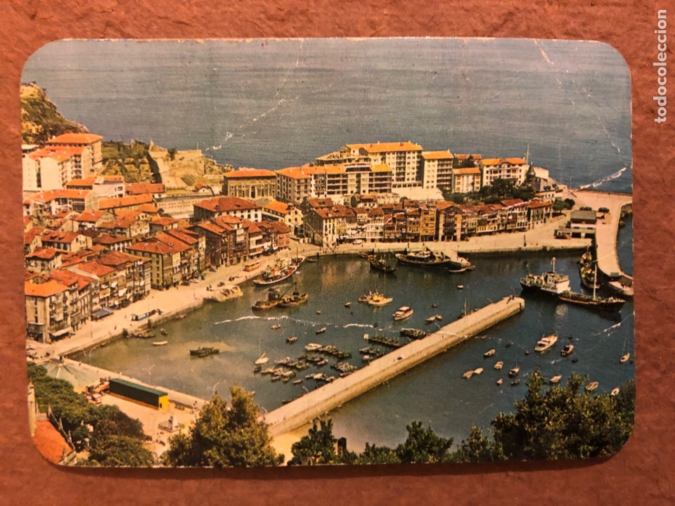 Sammeln von Kalendern: N&deg; 20 LEQUEITIO: VISTA GENERAL. CALENDARIO PUBLICITARIO DE 1975. BAR RESTAURANTE MARIAL-JOSERRA (BIL