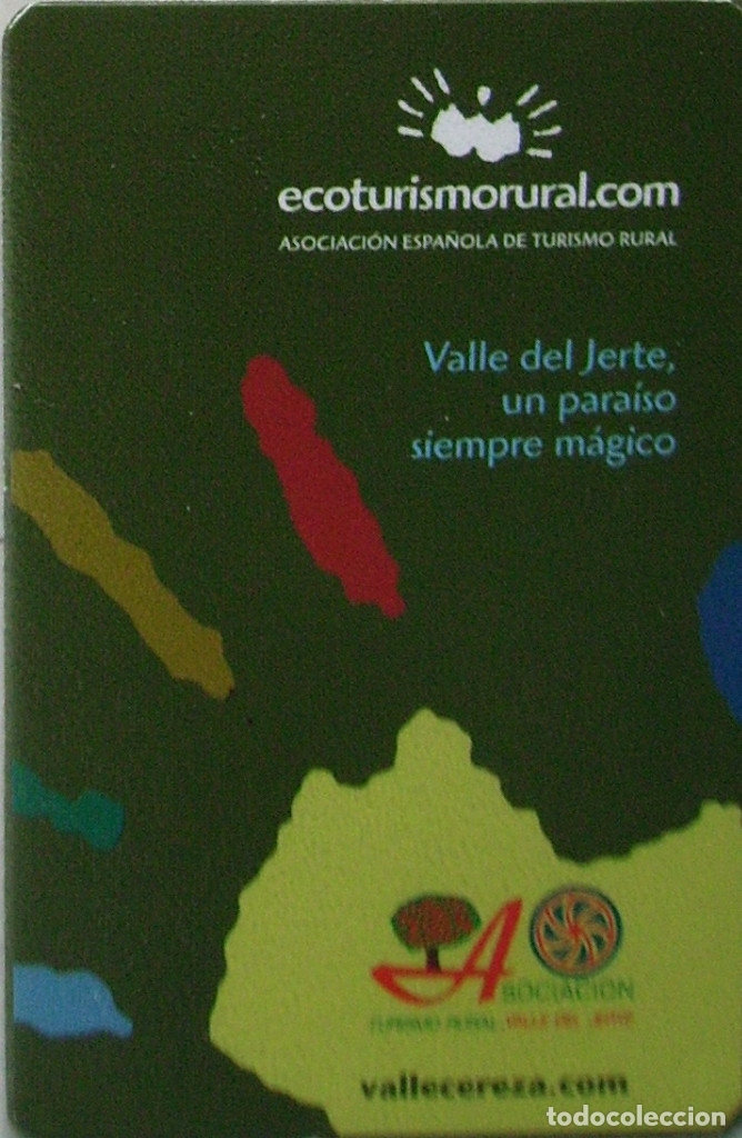 Sammeln von Kalendern: CALENDARIO ECOTURISMORURAL 2009 - Valle del Jerte