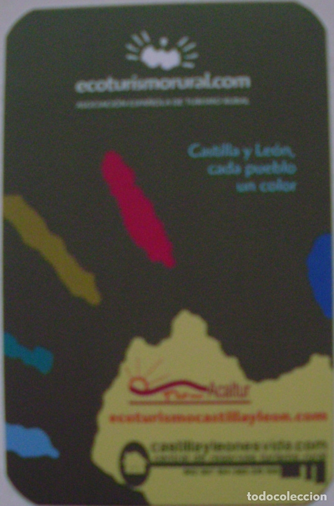 Sammeln von Kalendern: CALENDARIO ECOTURISMORURAL 2010 - Castilla y Le&oacute;n