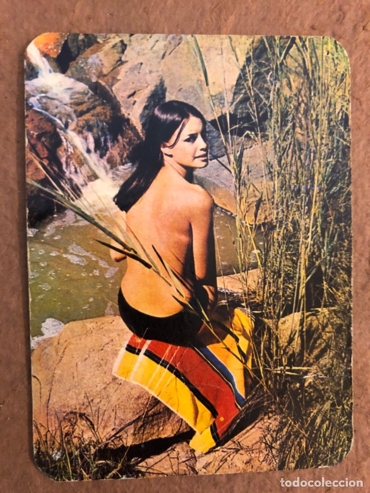 Sammeln von Kalendern: BAR DALLAS (BILBAO). CALENDARIO PUBLICITARIO DEL A&Ntilde;O 1970. CHICA BIKINI. 7 x 9,5 Cms.