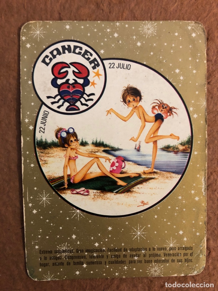 Collezionismo Calendari: TOULOUSE CLUB (PORTUGALETE - VIZCAYA). CALENDARIO PUBLICITARIO DE 1974. C&Aacute;NCER. 7,4 x 10,2 Cms.