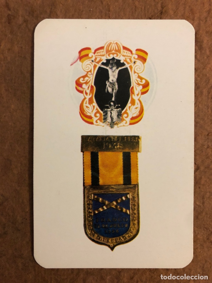 Sammeln von Kalendern: FRANCO CAUDILLO DE ESPA&Ntilde;A. CALENDARIO DEL A&Ntilde;O 1980. 6,1 x 9,4 Cms.