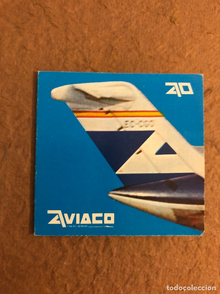 Collectionnisme Calendriers: AVIACO. CALENDARIO PUBLICITARIO DEL A&Ntilde;O 1980, 1981 y 1982. D&Iacute;PTICO. 6 x 6 Cms.