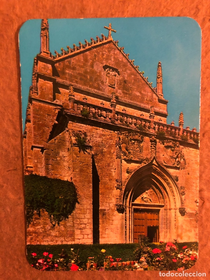 Colecionismo Calend&aacute;rios: N&deg; 41 BURGOS: LA CARTUJA DE MIRAFLORES. CALENDARIO DEL A&Ntilde;O 1974. SIN PUBLICIDAD. 6,8 x 9,8 Cms.