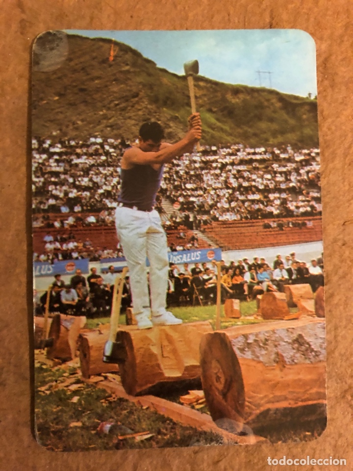 Collectionnisme Calendriers: HERRI KIROLAK. CALENDARIO PUBLICITARIO DEL A&Ntilde;O 1978. BAR URGULL (SAN SEBASTI&Aacute;N). 6,5 x 9,5 Cms.